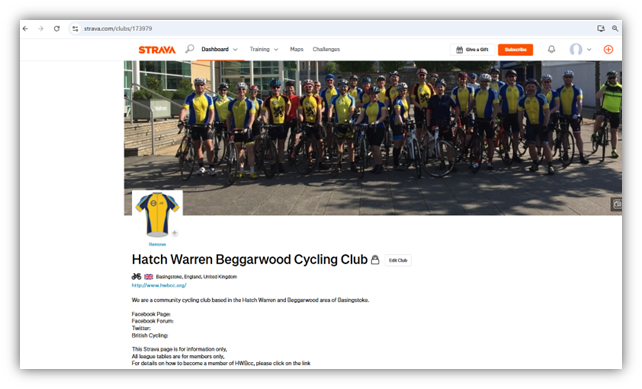 Group photo of riders